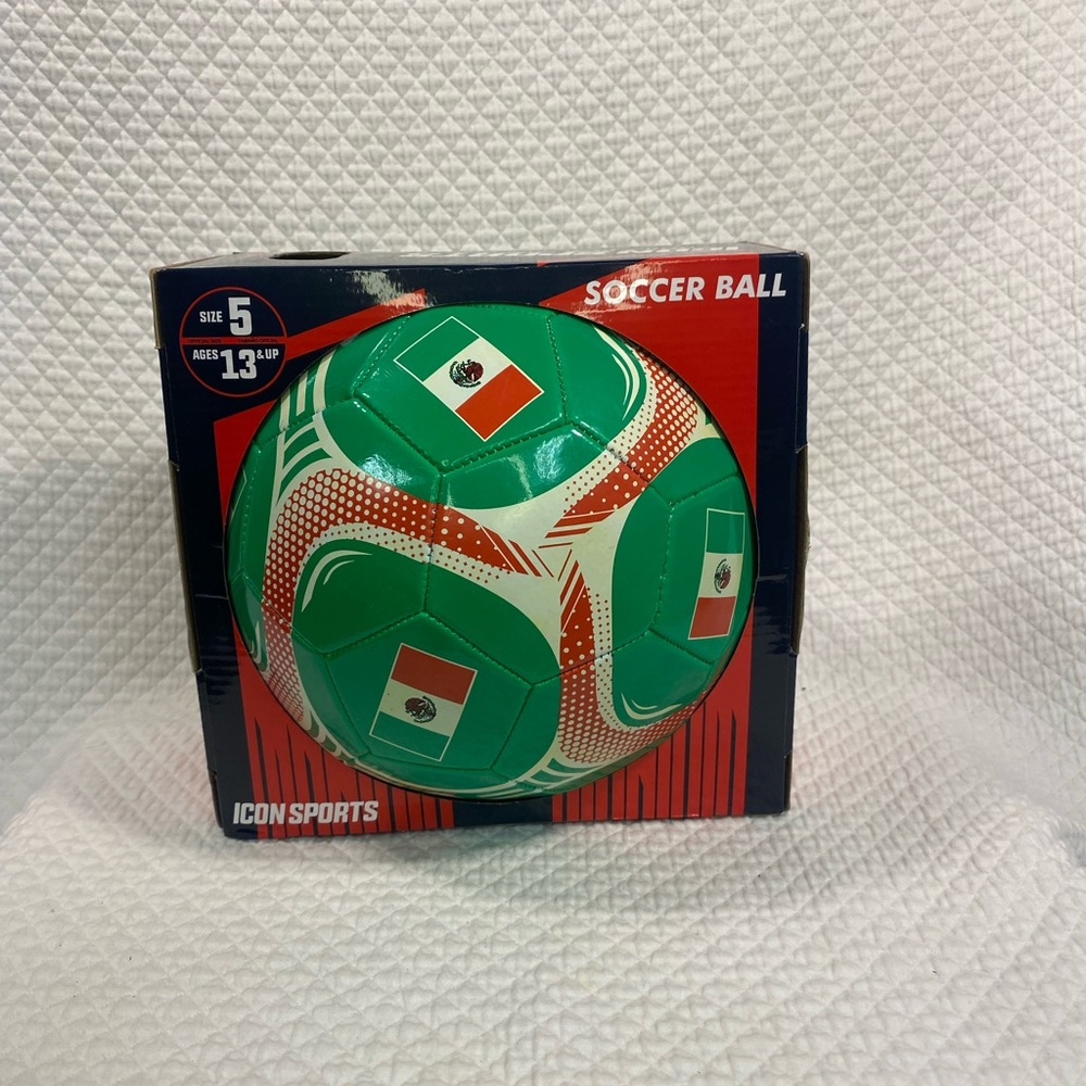 MEXICO FLAG SOCCER BALL
